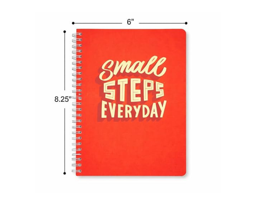 A5 Spiral Notebook (Small Steps Everyday)