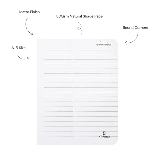 A5 Ruled Notebook (Shiva Cover Design)