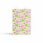 A5, Easy to Carry Plain & Ruled notebooks for Everyone Set of 4 (Fruit Cover Design)
