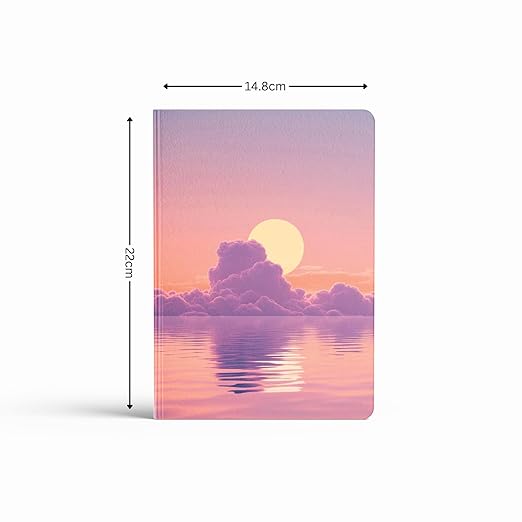 A5 Plain Notebook (Sunrise Cover Design)