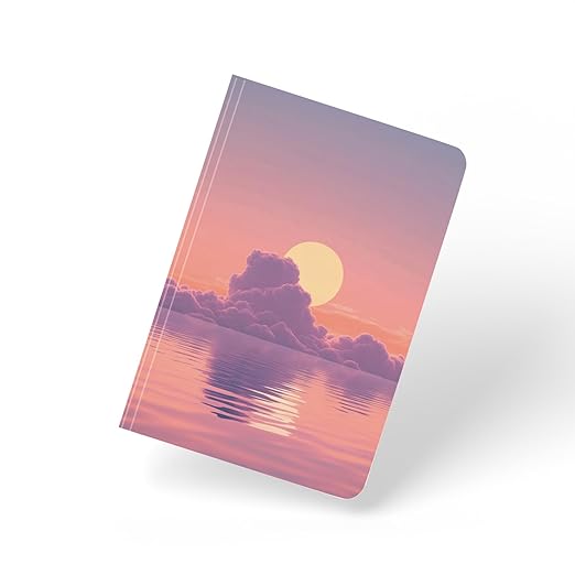 A5 Plain Notebook (Sunrise Cover Design)