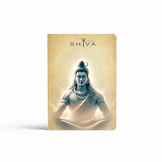 A5 Ruled Notebook (Shiva Cover Design)