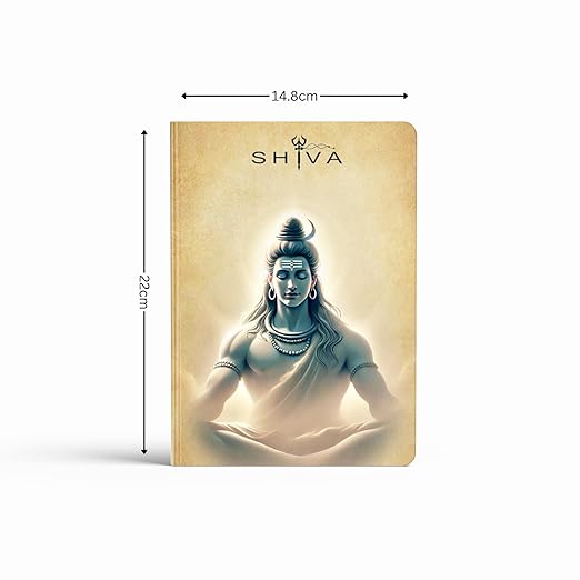 A5 Ruled Notebook (Shiva Cover Design)