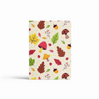 A5, Easy to Carry Plain & Ruled notebooks for Everyone Set of 4 (Cute Cover Design)