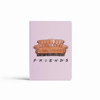 A5 Plain & Ruled Notebook (Friends Cover Design)