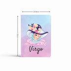 A5 Plain & Ruled Notebook (Virgo Cover Design)