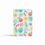 A5, Easy to Carry Plain & Ruled notebooks for Everyone Set of 4 (Cute Cover Design)