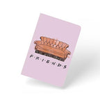 A5 Plain & Ruled Notebook (Friends Cover Design)