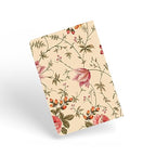 A5, Easy to Carry Plain & Ruled notebooks for Everyone Set of 4 (Floral Cover Design)