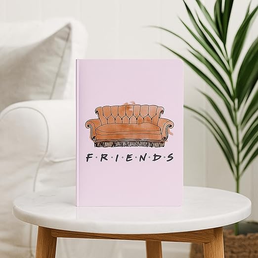A5 Plain & Ruled Notebook (Friends Cover Design)