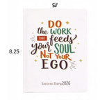 A5 Ruled Notebook (Work Feeds Soul)