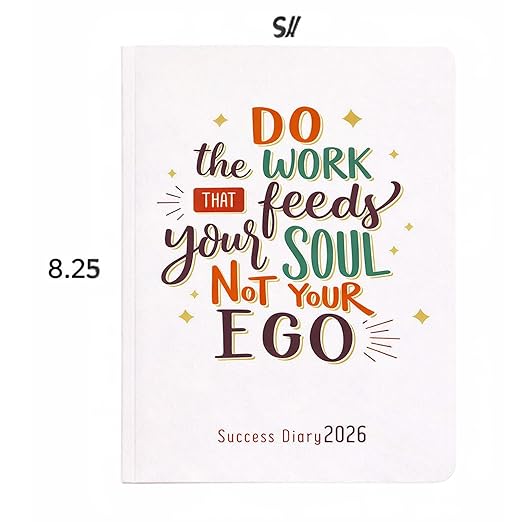 A5 Ruled Notebook (Work Feeds Soul)