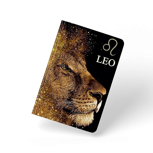 A5 Plain & Ruled Notebook (Leo Cover Design)