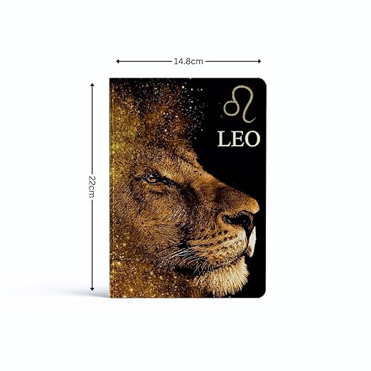 A5 Plain & Ruled Notebook (Leo Cover Design)