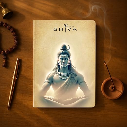 A5 Ruled Notebook (Shiva Cover Design)
