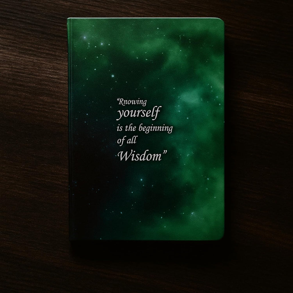 A5, Easy to Carry Plain & Ruled notebooks for Everyone Set of 4 (Motivational Cover Design)