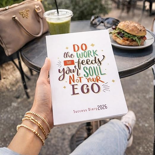 A5 Ruled Notebook (Work Feeds Soul)